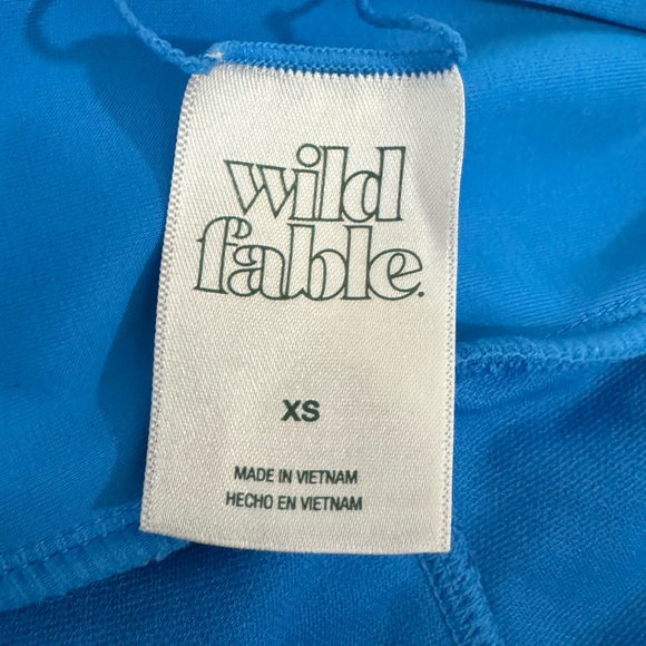 Wild Fable Blue Biker Shorts - Picture 2 of 3